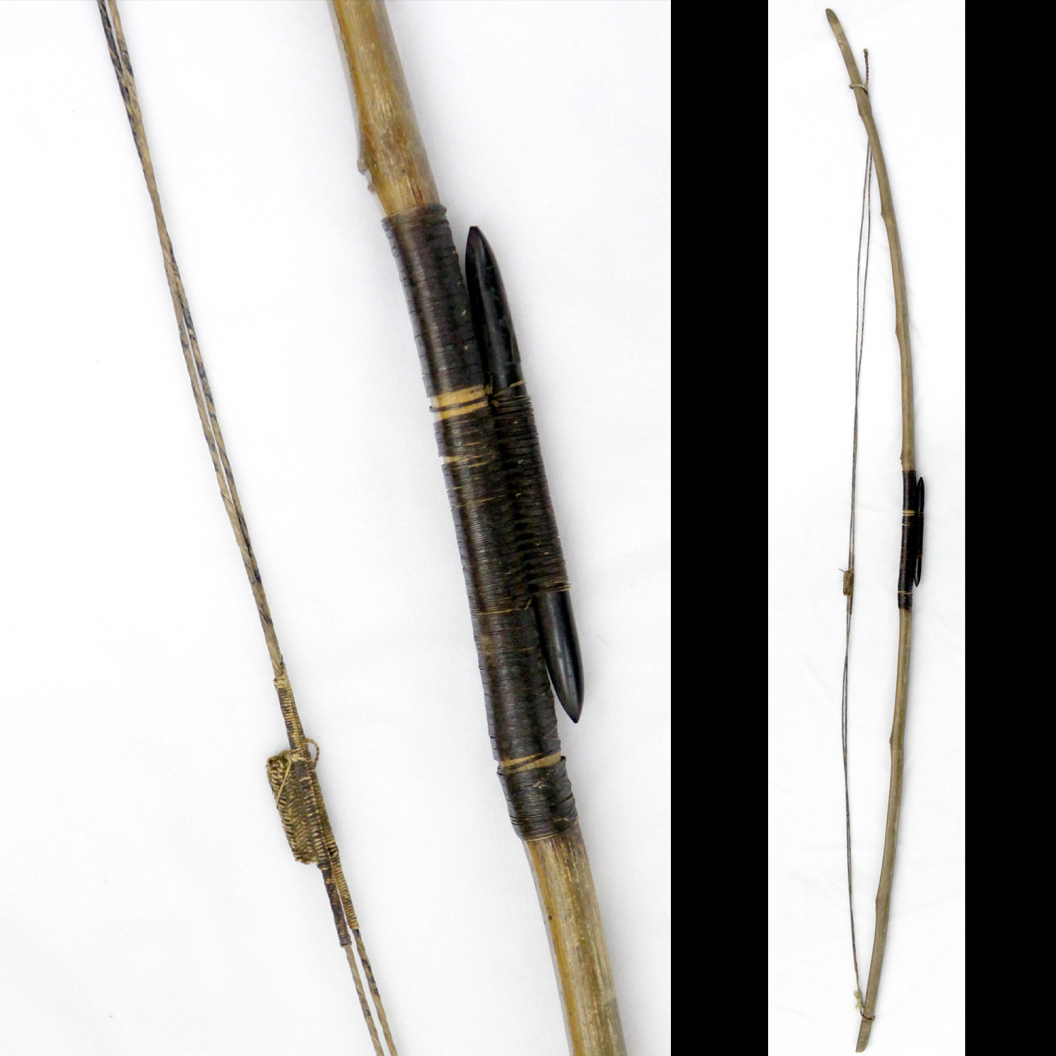 Pellet Bow with detail on left