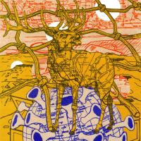 Norman Akers' print called New Earth.
