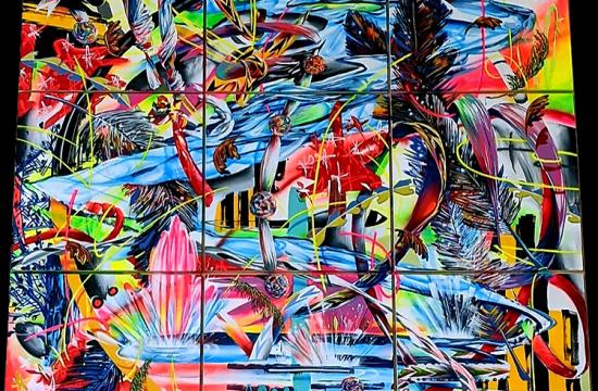 Finished mural by Yatika Fields